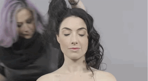 【面白動画】100年間のヘアメイクを１分で見られる動画