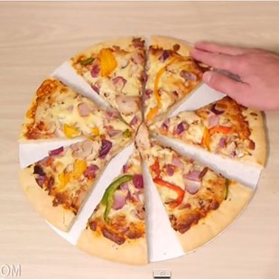 【動画】完全犯罪。誰にもばれずにピザを盗む方法