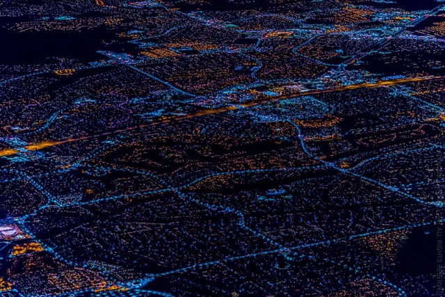 高度10,800フィートから撮影したラスベガスの写真が素晴らし過ぎる