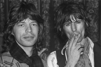 Mick-Jagger-and-Keith-Richards-in-1977
